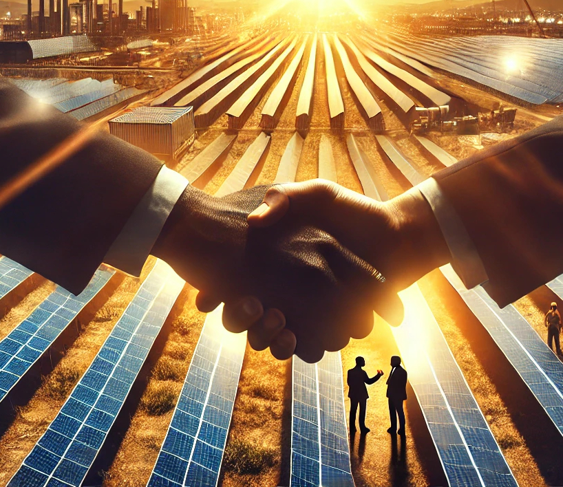 Power Lines & Solar Panels